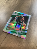 Jayson Tatum 2021-22 Panini Donruss Optic silver Prizm Panini