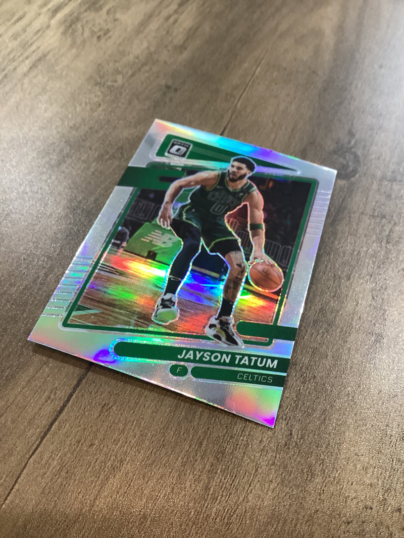 Jayson Tatum 2021-22 Panini Donruss Optic silver Prizm Panini
