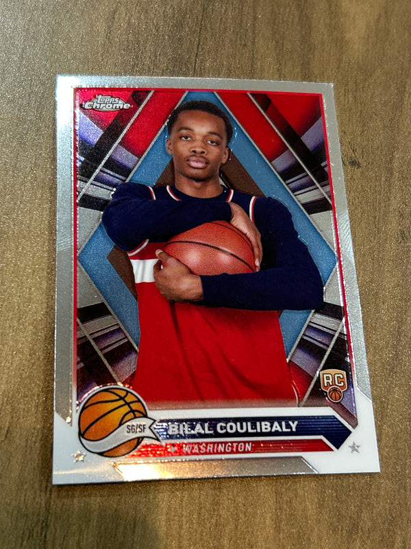 2023-24 Topps Chrome Bilal Coulibaly 171 RC Topps