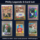 Philly Legends 6-Card Lot - Bundle and Save MVPTradingCo