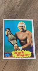 Hulk Hogan 1985 Topps 1985 Topps WWF Pro Wrestling Stars trading card
