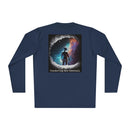 Unisex Lightweight Long Sleeve Tee - Pondering the Baseball Printify