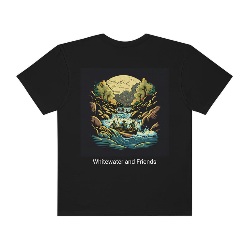 Unisex Garment-Dyed T-shirt - Whitewater and Friends Printify