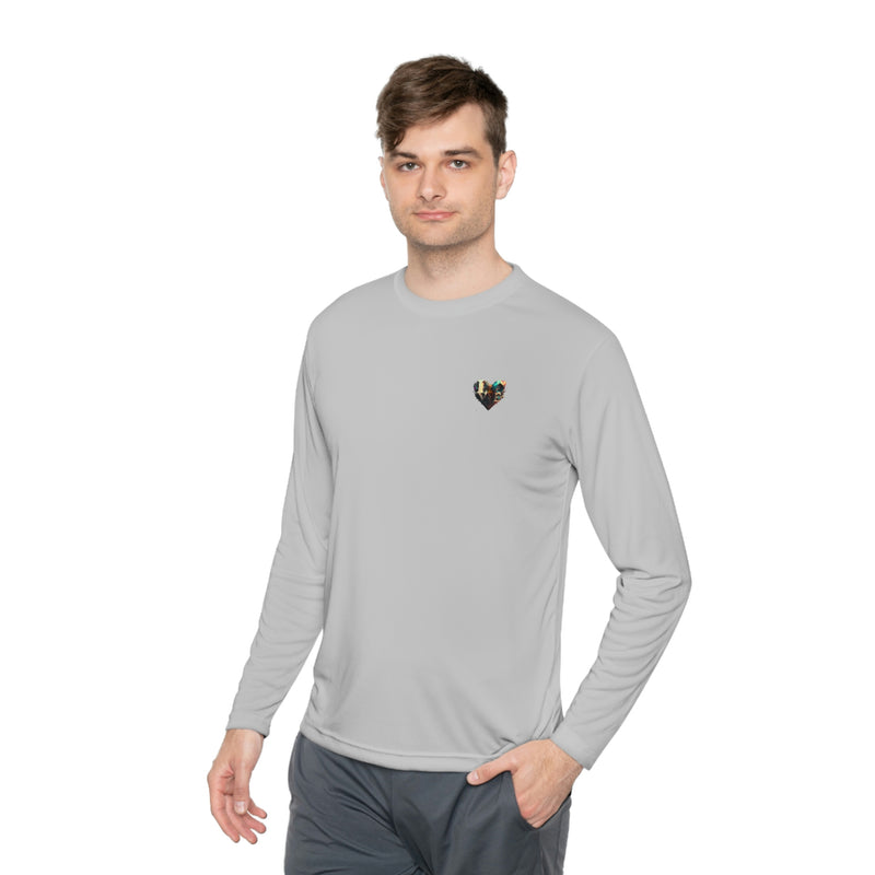 Unisex Lightweight Long Sleeve Tee - Pondering the Baseball Printify