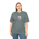 Unisex Zone Performance T-shirt - Spiral galaxy and planets aligned Printify