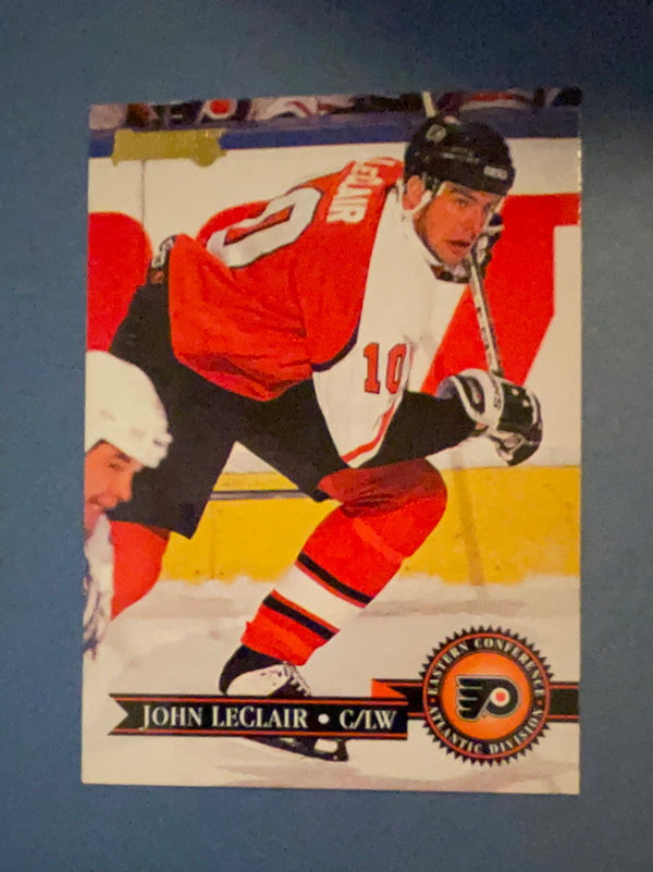 John LeClair Philadelphia Flyers NHL 1995-96 Donruss 114 
