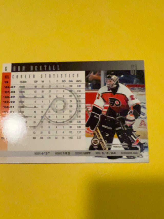 Ron Hextall Philadelphia Flyers NHL 1996 Donruss - Press Proofs 61 PR2000 Donruss