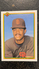 Roberto Alomar San Diego Padres MLB 1990 Bowman - Tiffany 221 