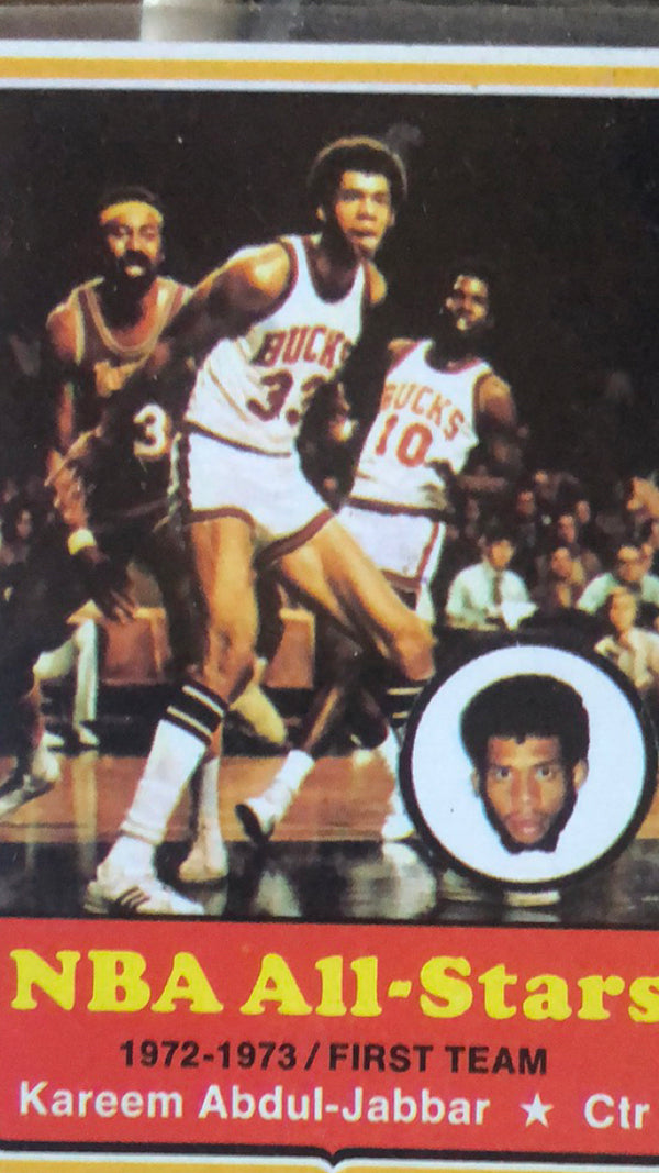 Kareem Abdul-Jabbar Milwaukee Bucks NBA 1973-74 Topps 50 AS