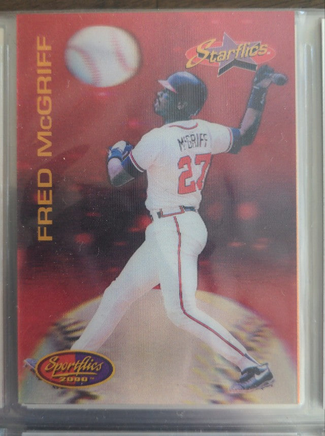 Fred McGriff Atlanta Braves NFL 1994 Sportflics 2000 185 SF