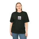 Unisex Zone Performance T-shirt - Spiral galaxy and planets aligned Printify