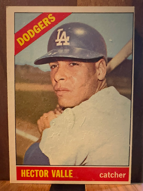 Hector Valle Los Angeles Dodgers MLB 1966 Topps 314 