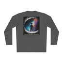 Unisex Lightweight Long Sleeve Tee - Pondering the Baseball Printify