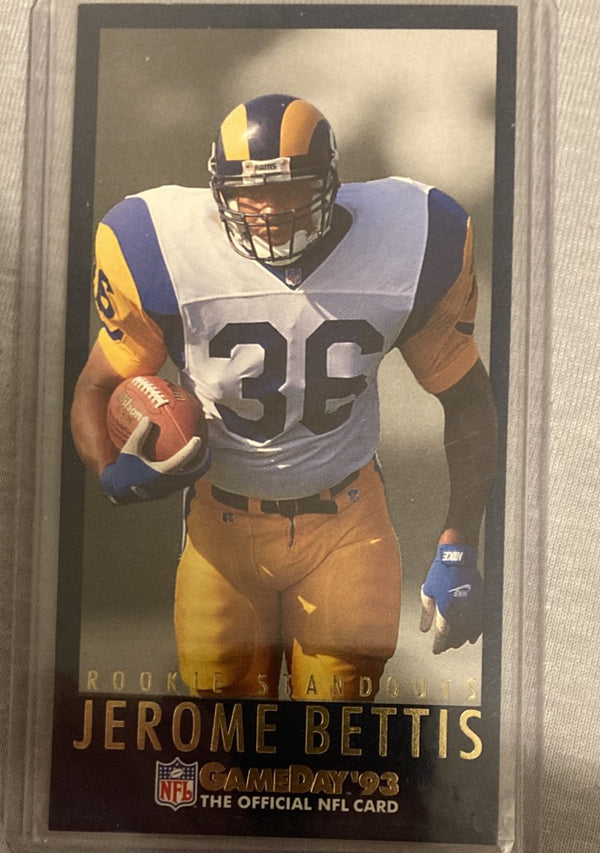 Jerome Bettis Los Angeles Rams NFL 1993 GameDay - Rookie Standouts 4 