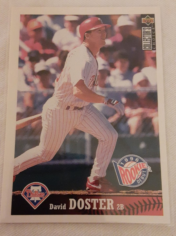 David Doster Philadelphia Phillies MLB 1997 Collector's Choice 194 RD