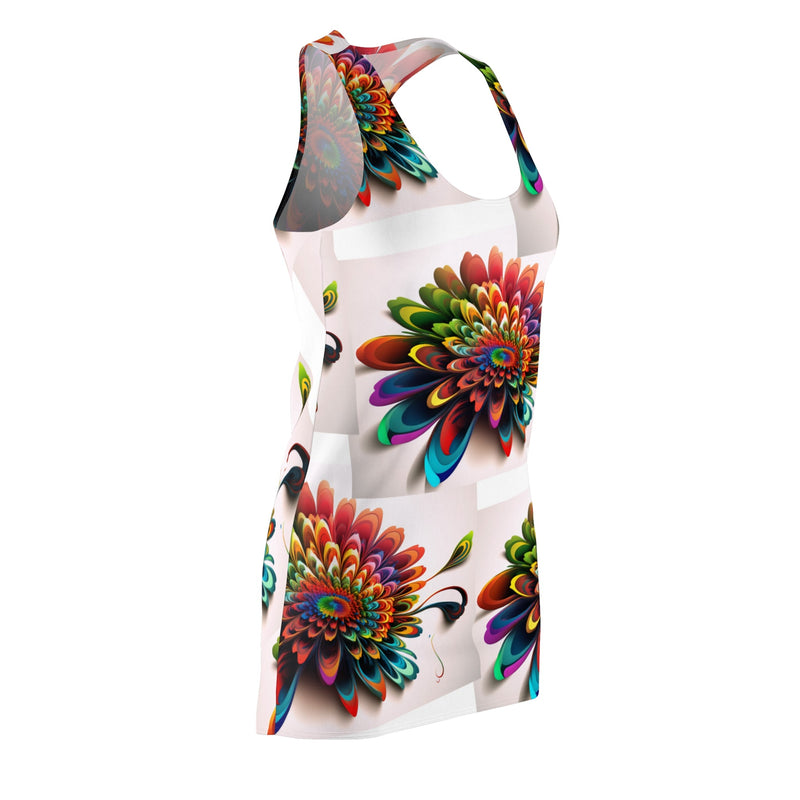 Crafted with LOVE for Kristin Women's Racerback Dress Printify