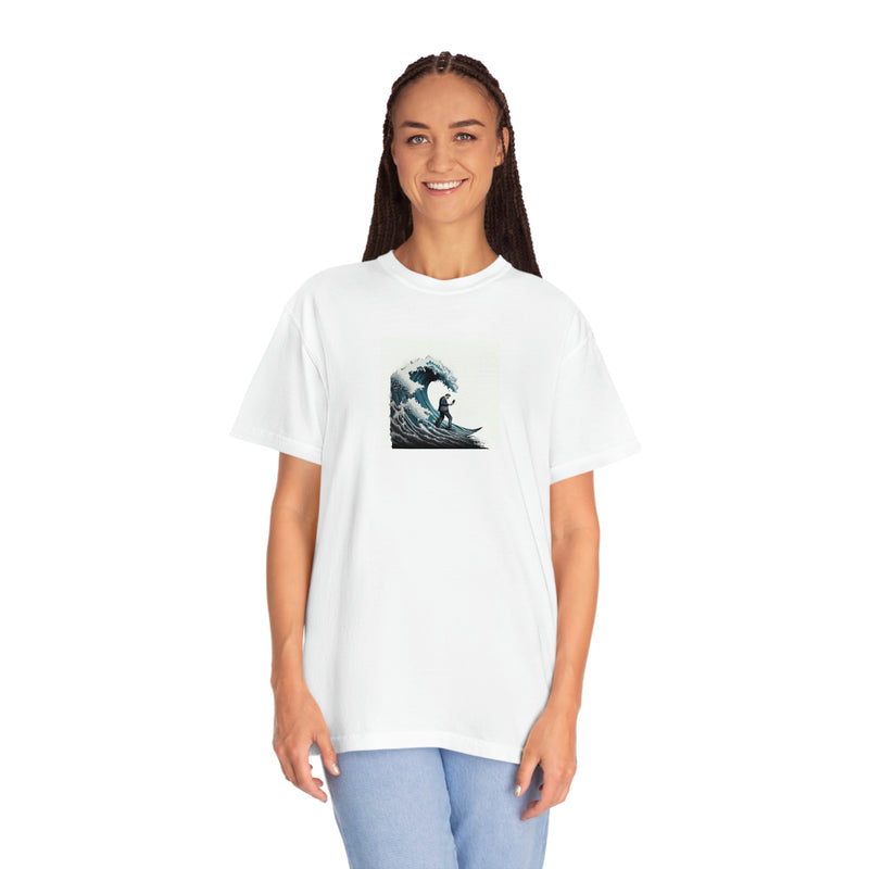 Unisex Garment-Dyed T-shirt - Working the Waves Printify