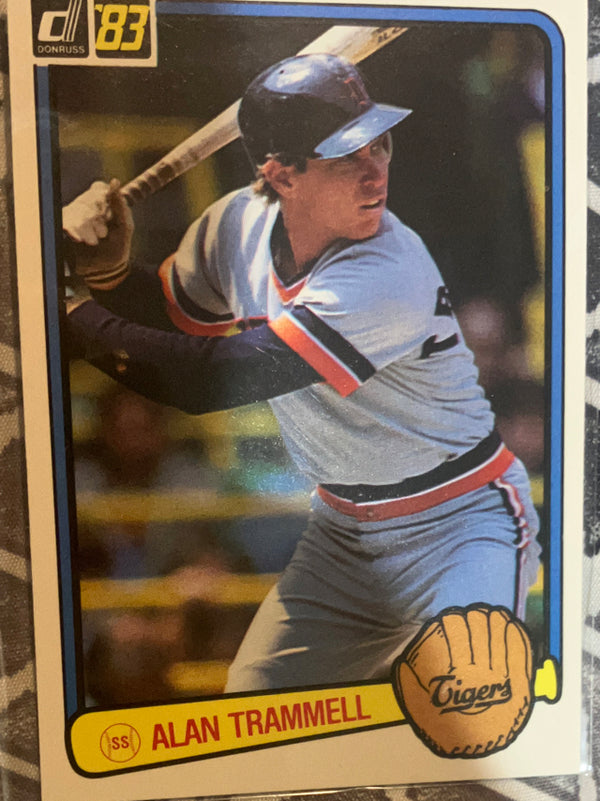 Alan Trammell Detroit Tigers MLB 1983 Donruss 207 