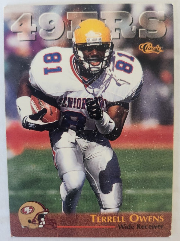 Terrell Owens San Francisco 49ers NFL 1996 Classic NFL Rookies 94 