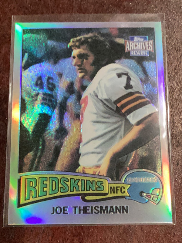 Joe Theismann
1975 Topps Washington Redskins NFL 2001 Topps Archives Reserve 42 1975 Topps