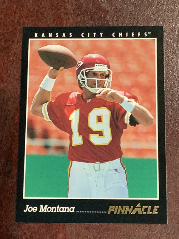 Joe Montana Kansas City Chiefs NFL 1993 Pinnacle 277 