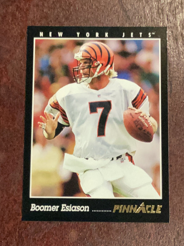 Boomer Esiason New York Jets NFL 1993 Pinnacle 314 