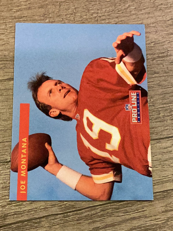 Joe Montana Kansas City Chiefs NFL 1993 Pro Line Profiles 559 