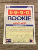 Andre Ware Houston Cougars NFL 1990 Score 292 ROO, RC Panini