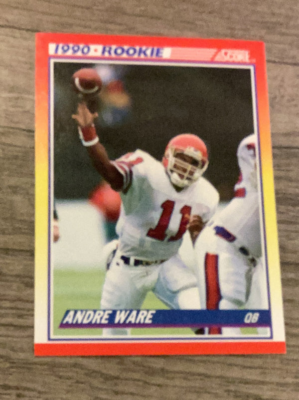 Andre Ware Houston Cougars NFL 1990 Score 292 ROO, RC