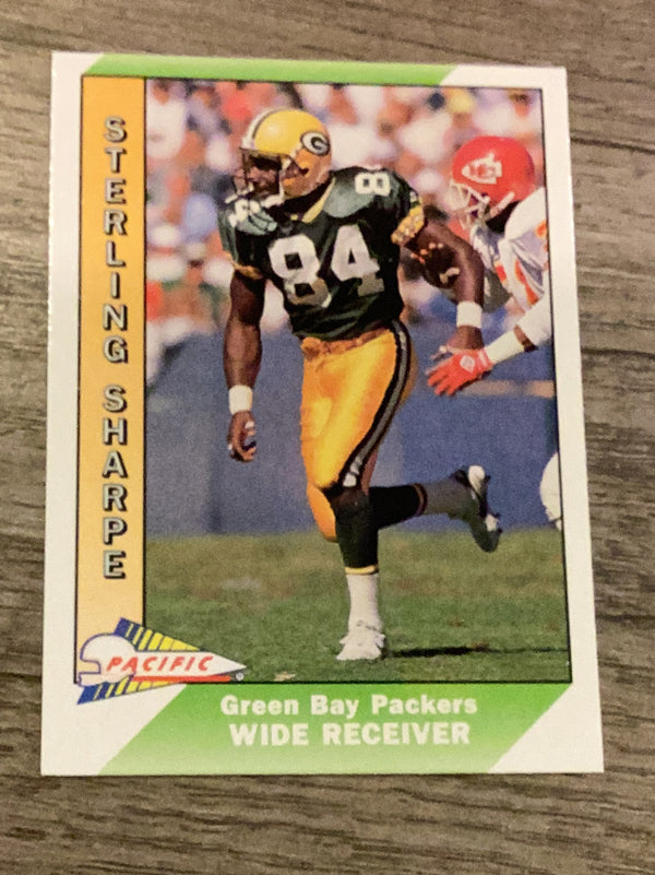 Sterling Sharpe Green Bay Packers NFL 1991 Pacific 166 