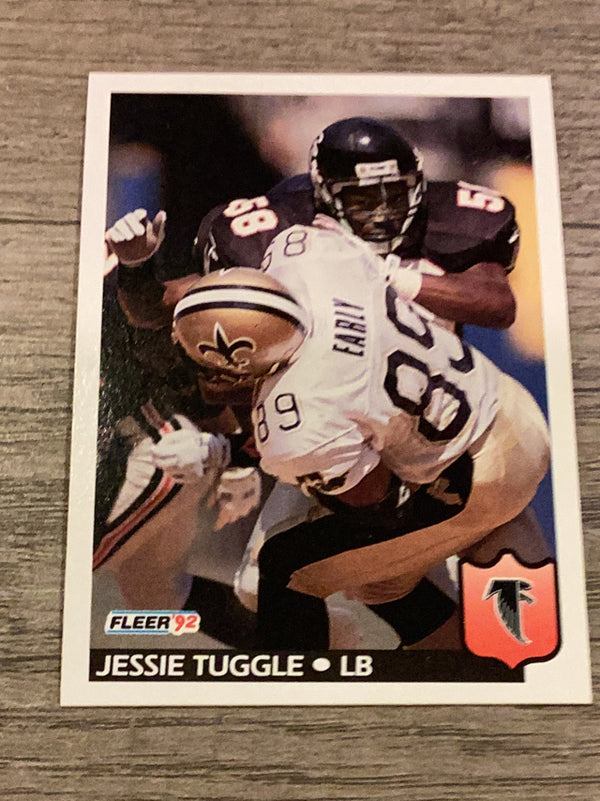Jessie Tuggle Atlanta Falcons NFL 1992 Fleer 16 