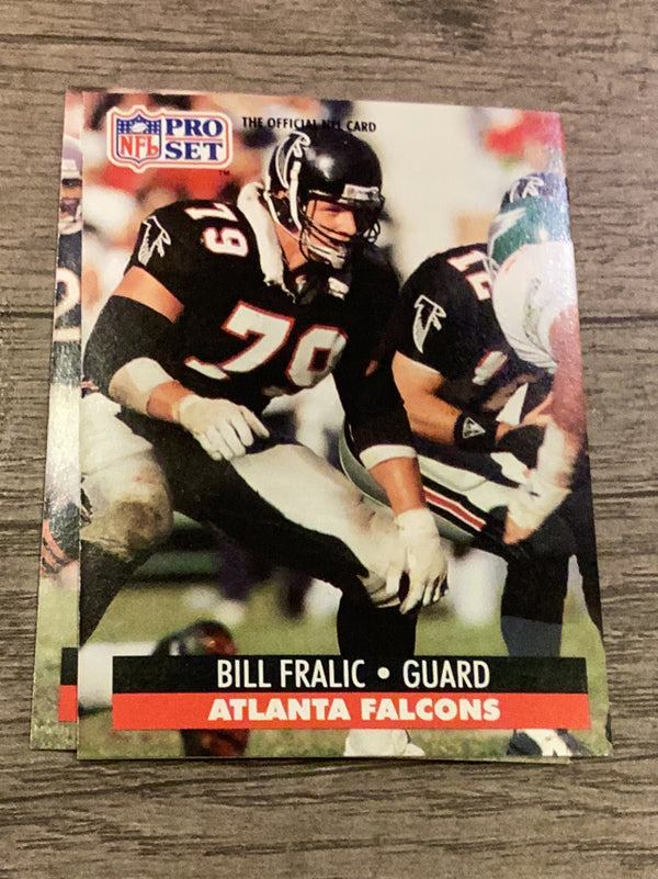 Bill Fralic Atlanta Falcons NFL 1991 Pro Set 93 