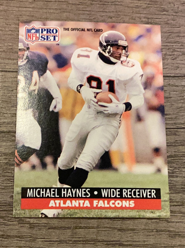 Michael Haynes Atlanta Falcons NFL 1991 Pro Set 95 