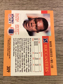 Mark Carrier Tampa Bay Buccaneers NFL 1990 Pro Set FACT Cincinnati 309 W14 Pro Set