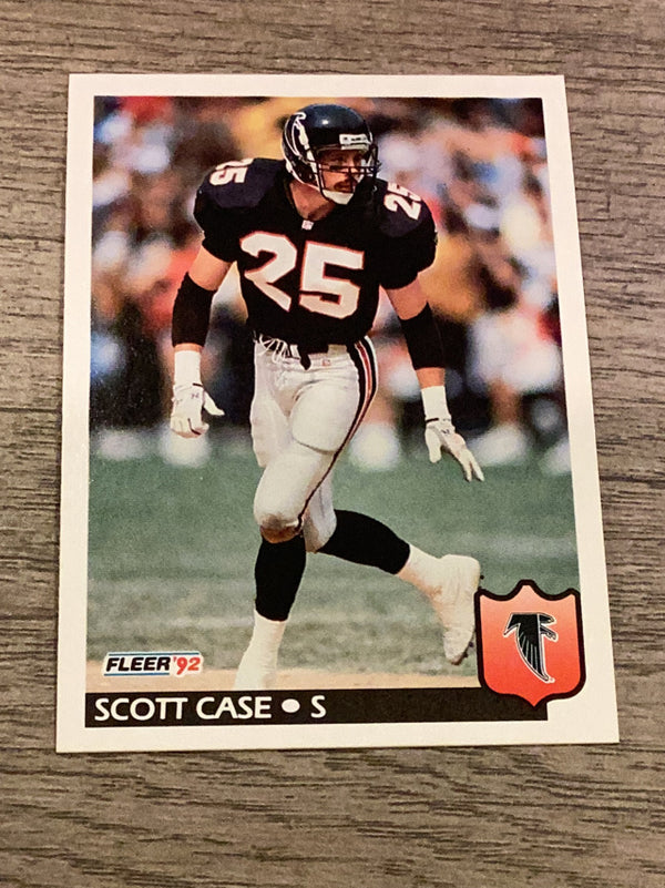 Scott Case Atlanta Falcons NFL 1992 Fleer 3 