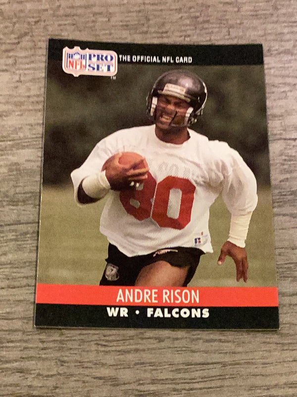 Andre Rison Atlanta Falcons NFL 1990 Pro Set 434 