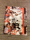 Bernie Kosar Cleveland Browns NFL 1991 Pro Set FACT Mobil 121 