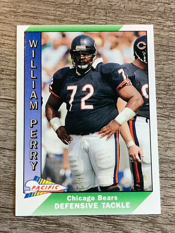 William Perry Chicago Bears NFL 1991 Pacific 52 
