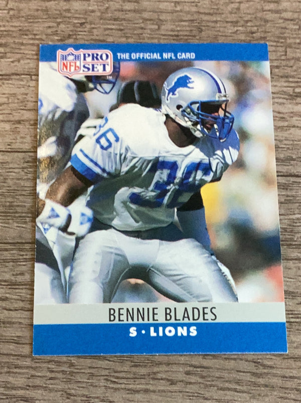 Bennie Blades Detroit Lions NFL 1990 Pro Set 97 