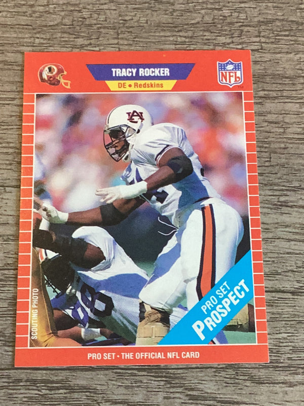 Tracy Rocker Washington Redskins NFL 1989 Pro Set 540 PROS, RC