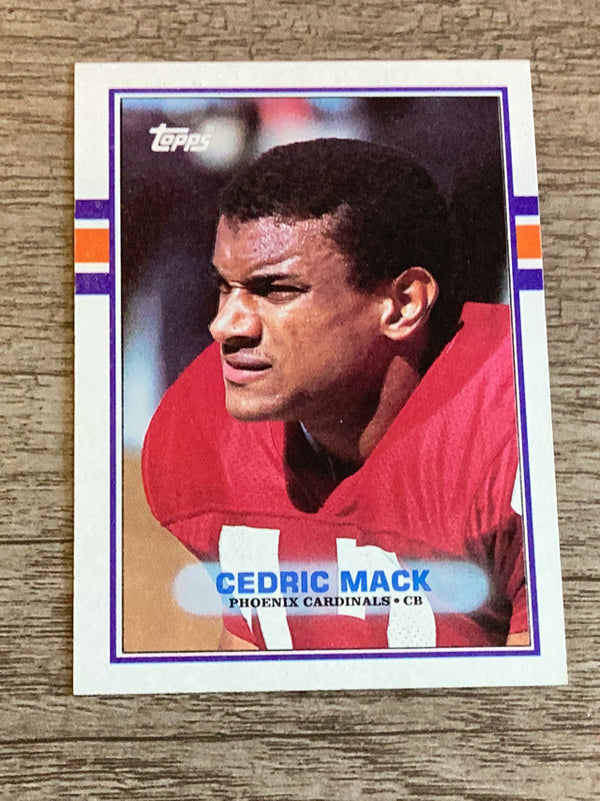 Cedric Mack Phoenix Cardinals NFL 1989 Topps 285 