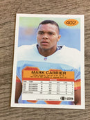 Mark Carrier Tampa Bay Buccaneers NFL 1992 Fleer 402 Fleer