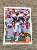 Mark Carrier Tampa Bay Buccaneers NFL 1992 Fleer 402 