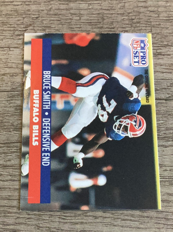 Bruce Smith Buffalo Bills NFL 1991 Pro Set 83 