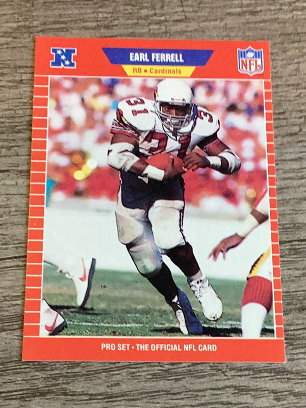 Earl Ferrell Phoenix Cardinals NFL 1989 Pro Set 475 