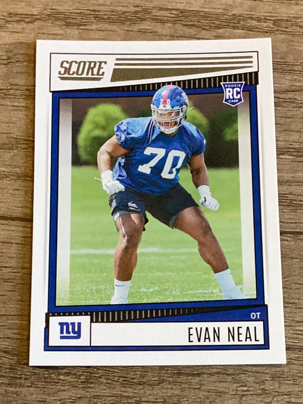 Evan Neal New York Giants NFL 2022 Score 320 RC