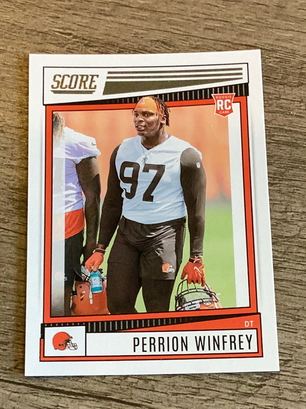 Perrion Winfrey Cleveland Browns NFL 2022 Score 362 RC