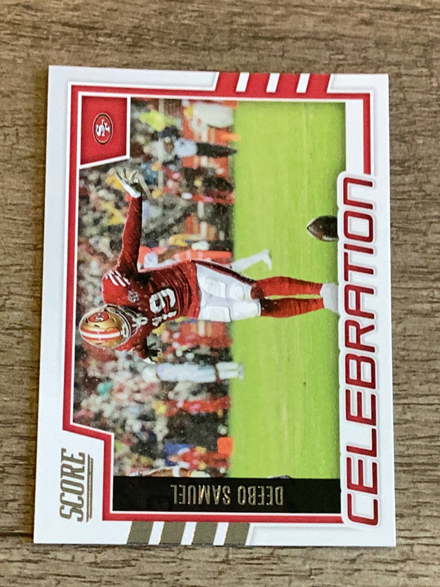 Deebo Samuel San Francisco 49ers NFL 2022 Score: Celebration Red C-DS 