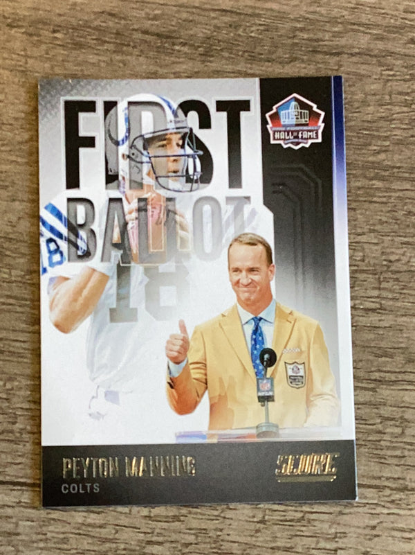 Peyton Manning Indianapolis Colts NFL 2022 Score: First Ballot FB-PM 