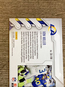 Von Miller Los Angeles Rams NFL 2022 Score: Sack Attack SA-VM Panini